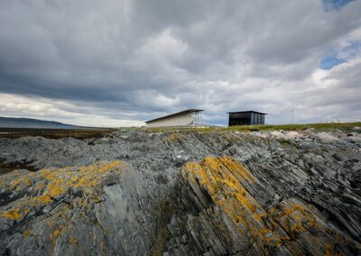 Steilneset Memorial in Vardø. Visit Varanger Arctic Norway (c) Nasjonale Turistveg Varanger