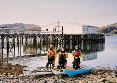 Sea kayaking in Varanger. (c) Fotoknoff / Visit Varanger